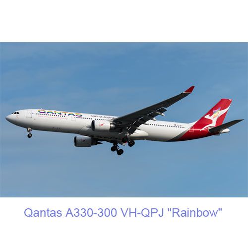 澳洲航空A330-300 彩虹機